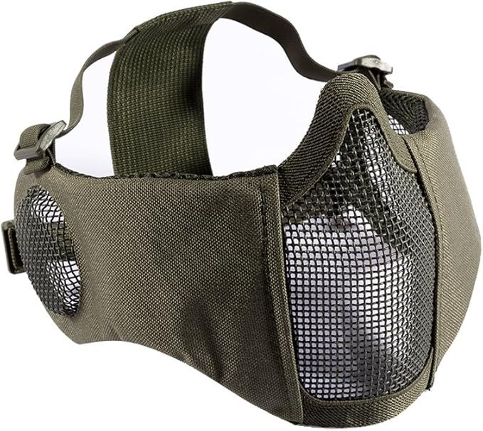 masque bas du visage protection grillage airsoft